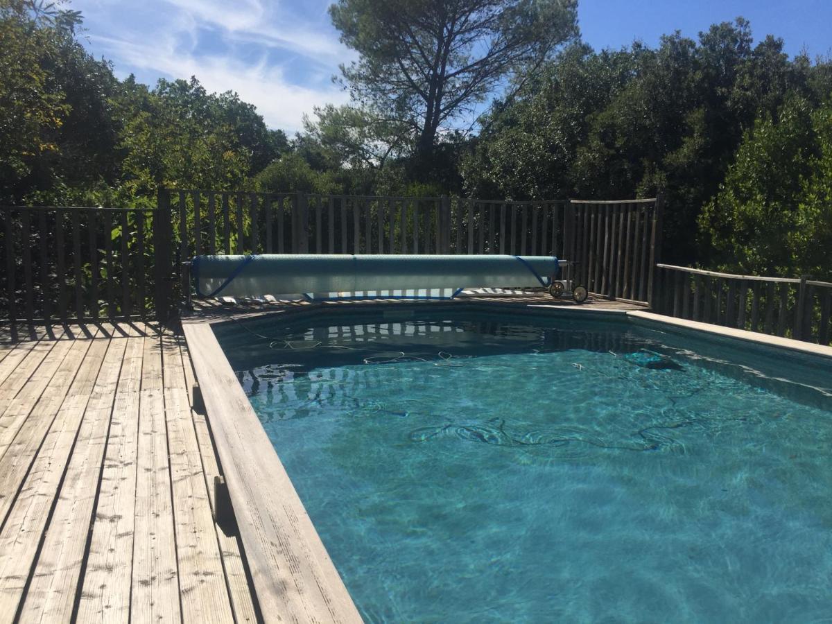 Gite Des Oliviers La Roque-sur-Cèze Exterior foto